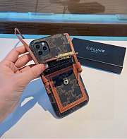 Okify Celine Phone Case In Brown 20859 - 5