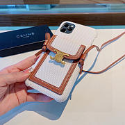 Okify Celine Phone Case In White 20860 - 2