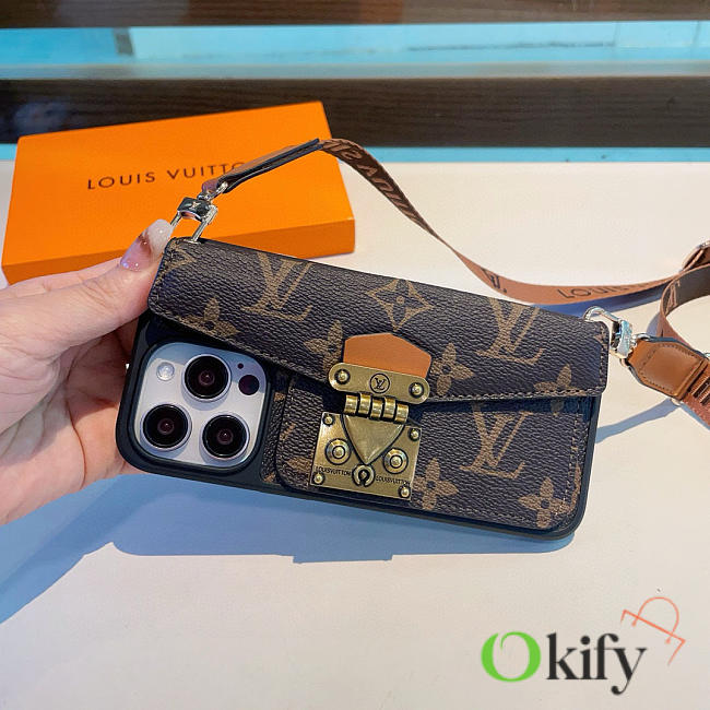 Okify Louis Vuitton Phone Case In Bag Shape 20862 - 1