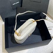 Okify YSL Gaby Vanity Bag In White 18x11x6.5cm - 4