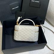 Okify YSL Gaby Vanity Bag In White 18x11x6.5cm - 2