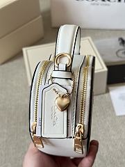 Okify Coach Heart Chain Bag 18x14cm - 2