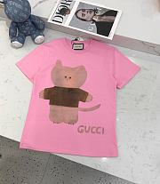 Okify Gucci Cat T-shirt SML  - 4