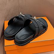 Okify Hermes Jackson Black Sandals EU39-46 - 5