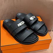 Okify Hermes Jackson Black Sandals EU39-46 - 1