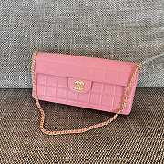 Okify CC Chocolate Bar Bag In Pink 26x13x4cm - 1