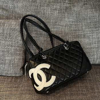 Okify CC Cambon Ligne Bag In Black 15x26x9cm