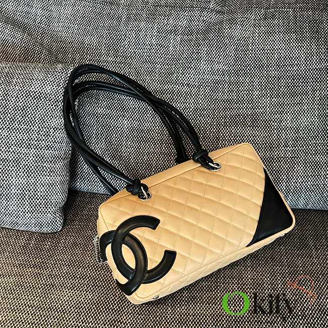 Okify CC Cambon Ligne Bag In Cream 15x26x9cm - 1