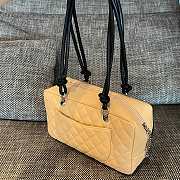 Okify CC Cambon Ligne Bag In Cream 15x26x9cm - 4