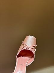 Okify Christian Louboutin Ballerina Satin Heels In Pink 15.5cm - 5