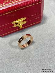 Okify Cartier Rose Gold Ring  - 3