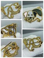 Okify VCA Dog Brooch - 3