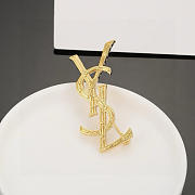 Okify YSL Gold Bamboo Brooch - 5