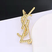 Okify YSL Gold Brooch 20923 - 1