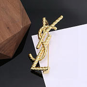 Okify YSL Gold Brooch 20923 - 2