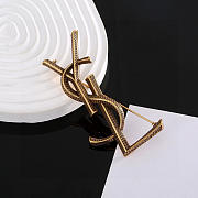 Okify YSL Gold/Silver Brooch 20924 - 4