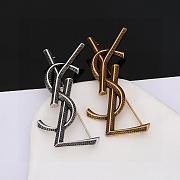 Okify YSL Gold/Silver Brooch 20924 - 1