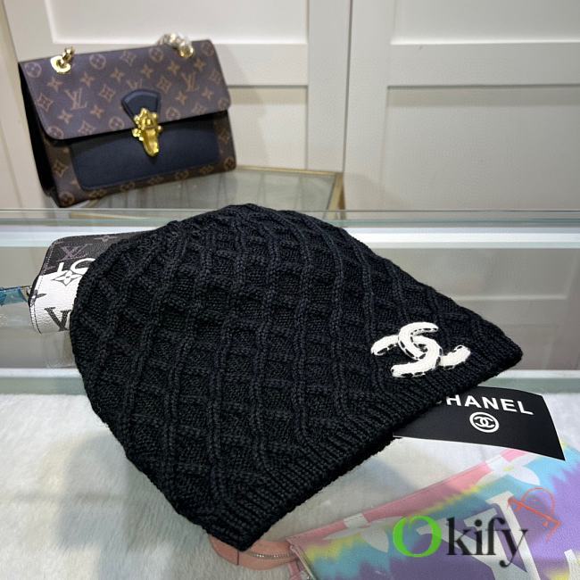 Okify CC Black Beanie  - 1