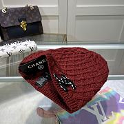 Okify CC Red Beanie  - 2