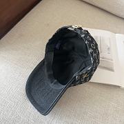 Okify Louis Vuitton Baseball Cap Hat In Black Monogram - 5