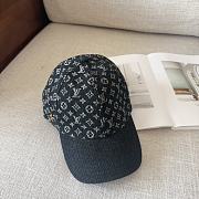 Okify Louis Vuitton Baseball Cap Hat In Black Monogram - 1