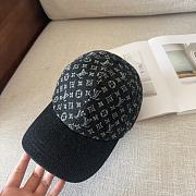 Okify Louis Vuitton Baseball Cap Hat In Black Monogram - 4