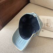 Okify Louis Vuitton Baseball Cap Hat In Light Blue Monogram - 5