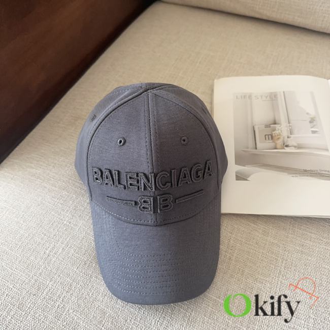 Okify Balenciaga Grey Gray Cap 20946 - 1