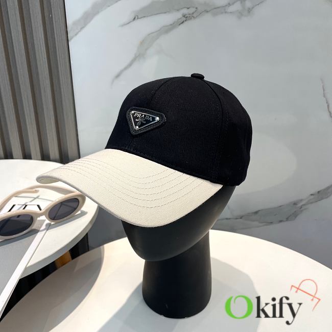 Okify Prada Black And White Cap 20953 - 1