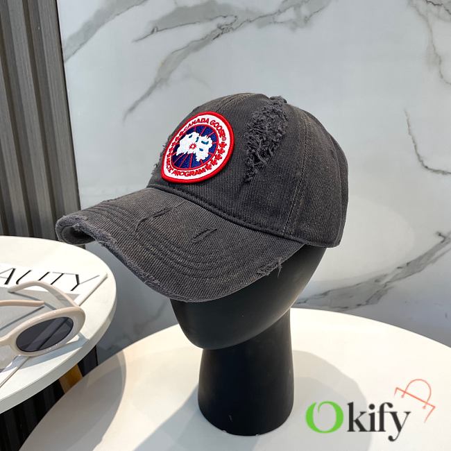 Okify Canada Goose Grey Gray Cap  - 1