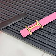 Okify Hermes Swift Epsom Mors H Pink Belt 24mm  - 3