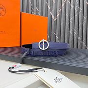 Okify Hermes Swift Epsom Purple Belt 24mm  - 3