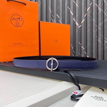 Okify Hermes Swift Epsom Purple Belt 24mm 