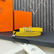 Okify Hermes Swift Epsom Yellow Belt 24mm - 5