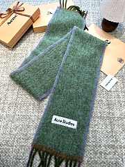 Okify Acne Studios Green Scarf 28x250cm - 3