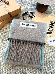 Okify Acne Studios Grey Gray Scarf 28x250cm - 4