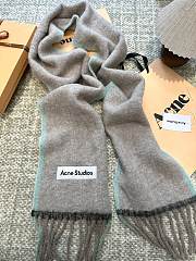 Okify Acne Studios Grey Gray Scarf 28x250cm - 3