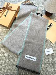 Okify Acne Studios Grey Gray Scarf 28x250cm - 2