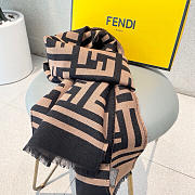 Okify Fendi Wool Scarf 35x180cm 20997  - 4