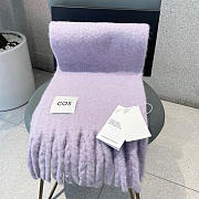 Okify COS Purple Mohair Scarf 30x180 - 2