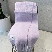 Okify COS Purple Mohair Scarf 30x180 - 3