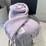 Okify COS Purple Mohair Scarf 30x180 - 4