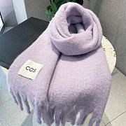 Okify COS Purple Mohair Scarf 30x180 - 1