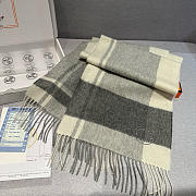 Okify Hermes Cashmere Scarf 30x180cm 21007 - 4