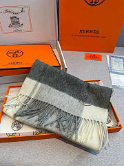 Okify Hermes Cashmere Scarf 30x180cm 21007 - 1