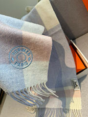 Okify Hermes Cashmere Scarf 30x180cm 21008 - 3