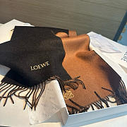 Okify Loewe Black And Brown Cashmere 30x180cm - 1