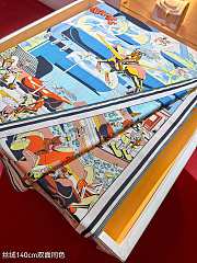 Okify Hermes Silk Cashmere Square Scarf 140x140cm 21023 - 4