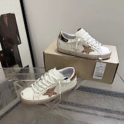 Okify Golden Goose Leather Super-Star Sneakers  - 3