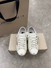 Okify Golden Goose Leather Super-Star Sneakers  - 2